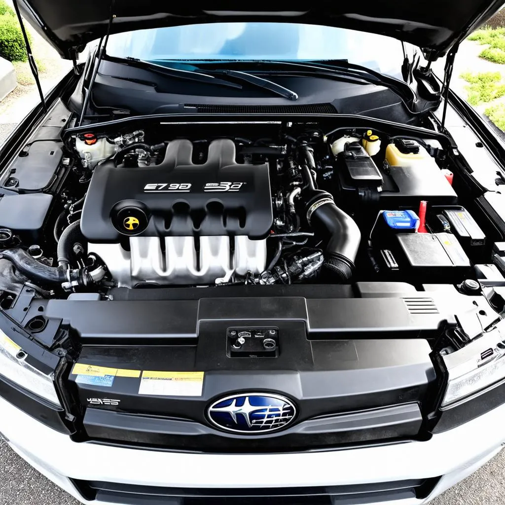 Subaru EZ36 Engine Bay