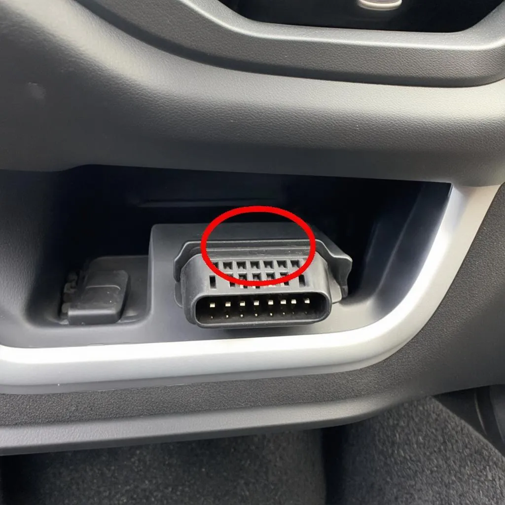 Fabia 2 OBD port