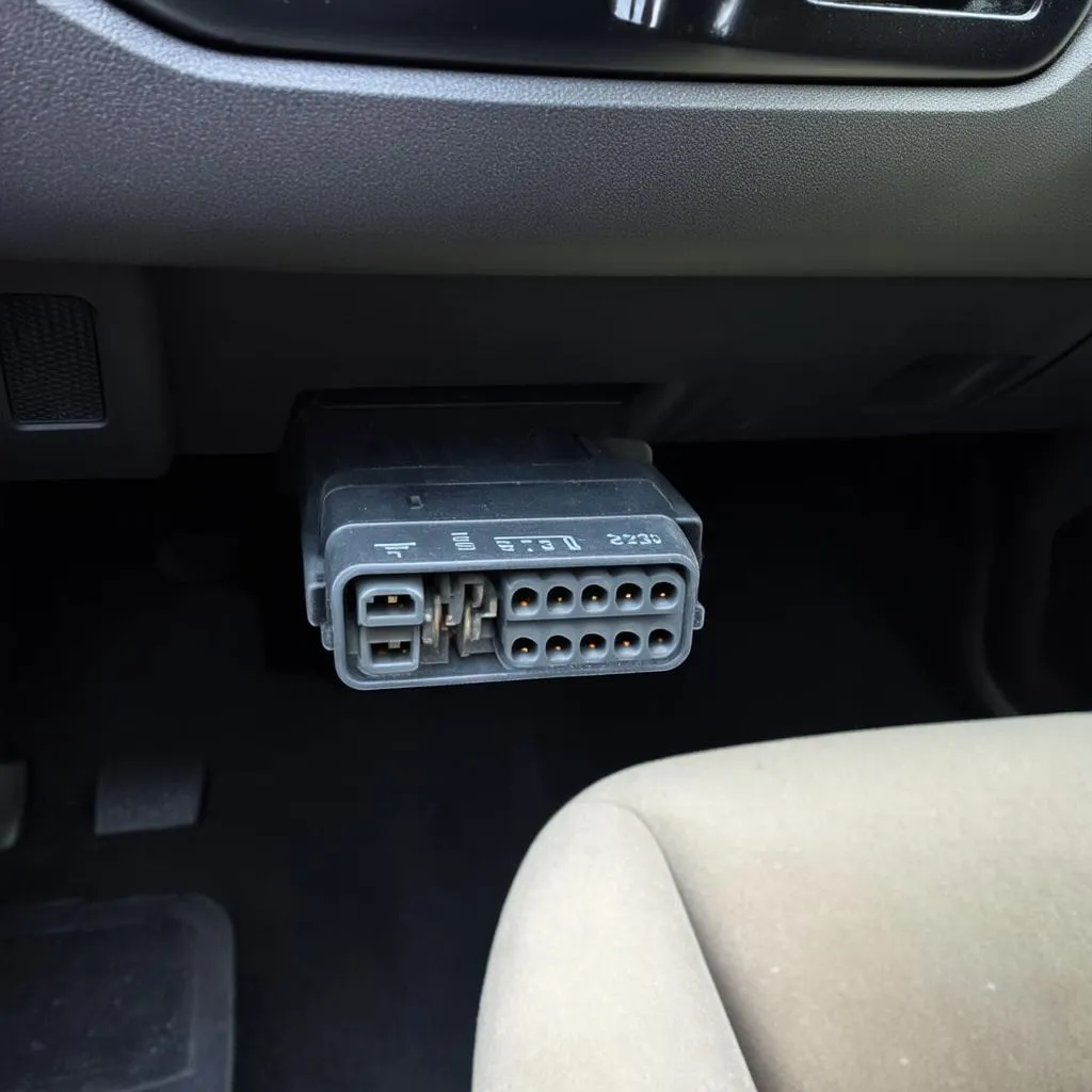 Ford F250 OBD Connector Location