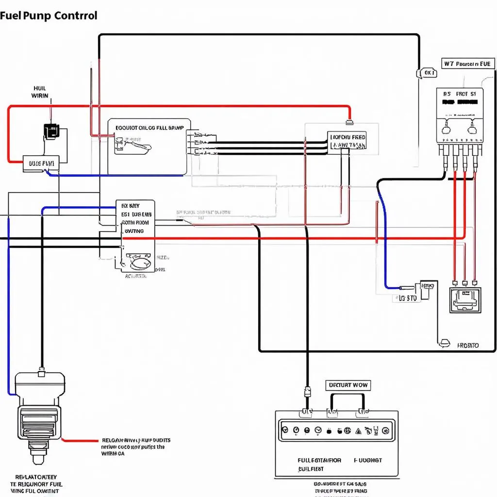 Fuel Pump Control Circuit Diagram