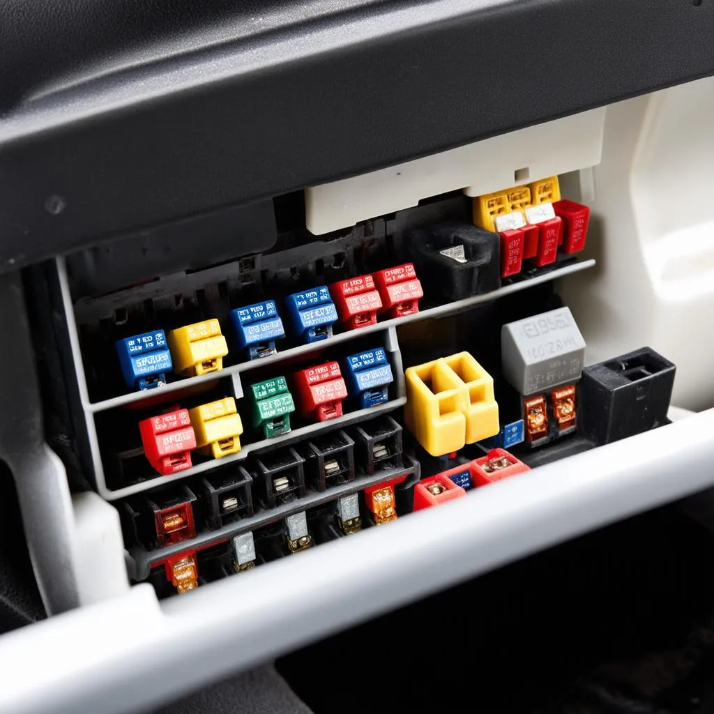 car fuse box