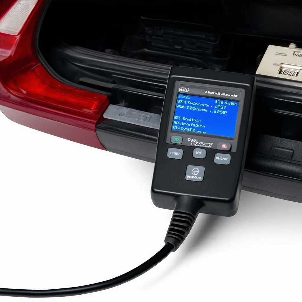 OBD Scanner in Use