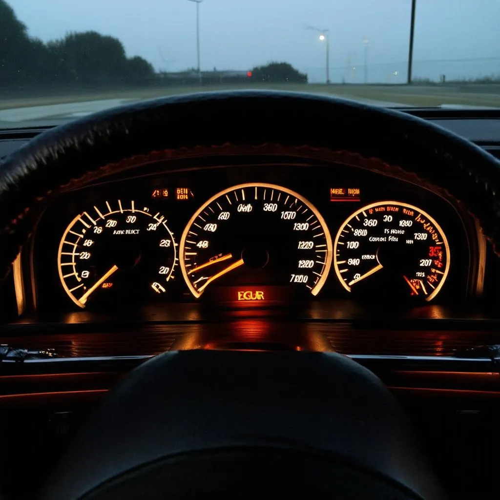 Jaguar XJ6 Dashboard