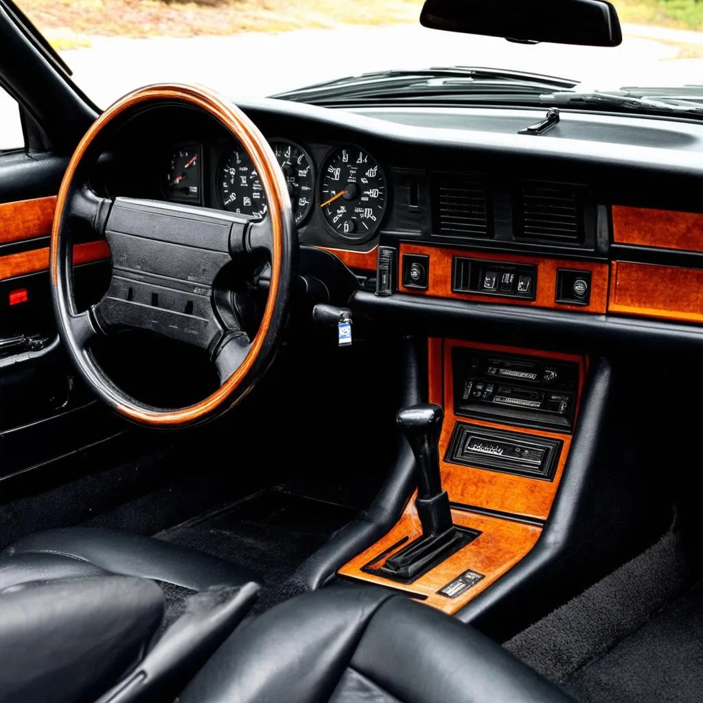 Jaguar XJS dashboard