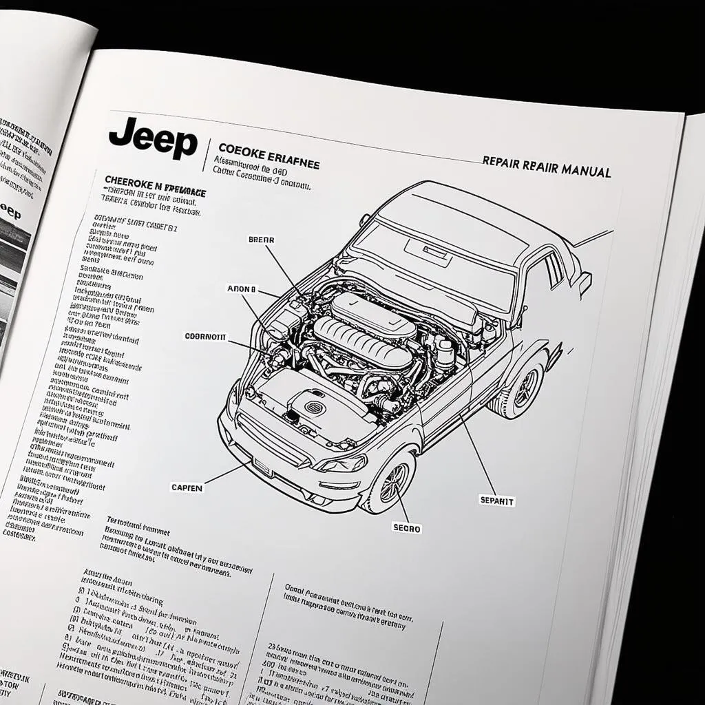 Repair Manual for a Jeep Cherokee