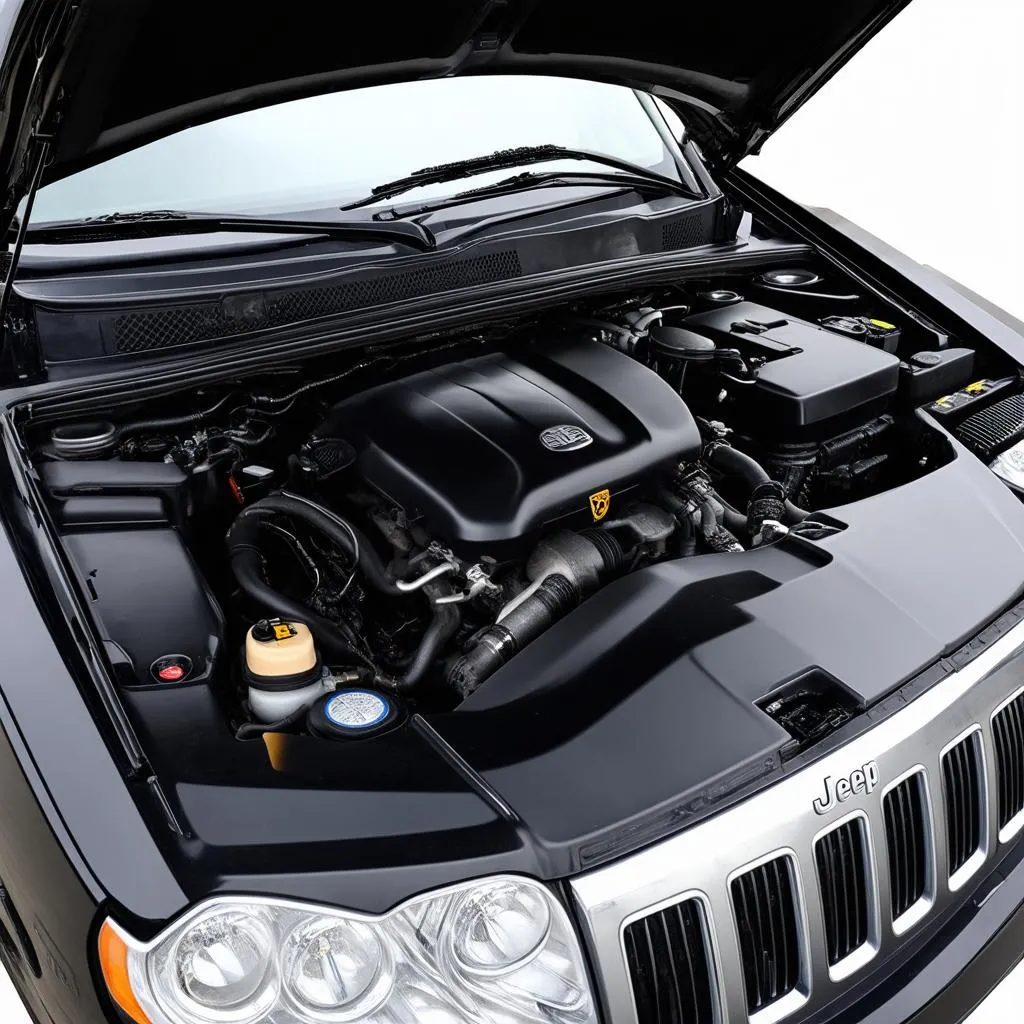 2006 Jeep Grand Cherokee engine bay