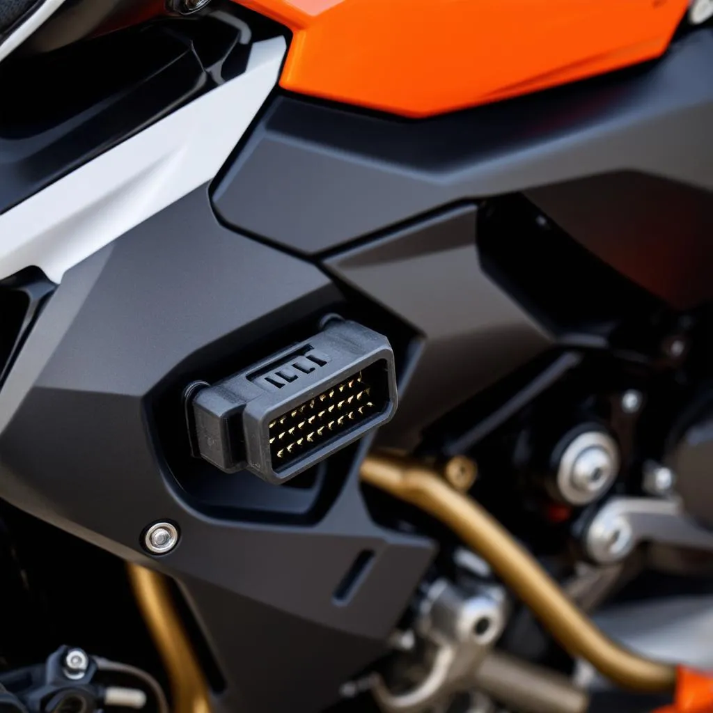 KTM 399 Duke OBD Port