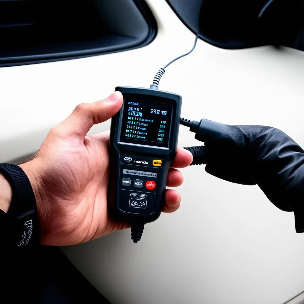 OBD Scanner in Use