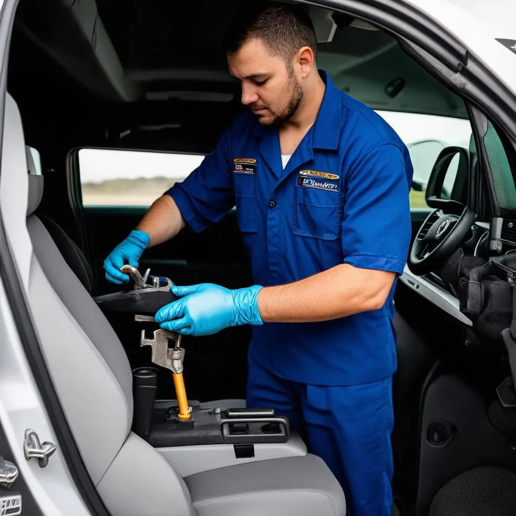 car seat repair