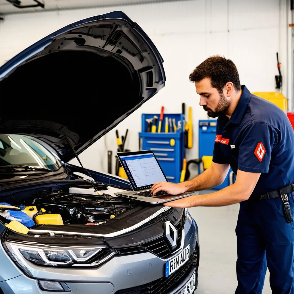 Mechanic Renault Diagnostic