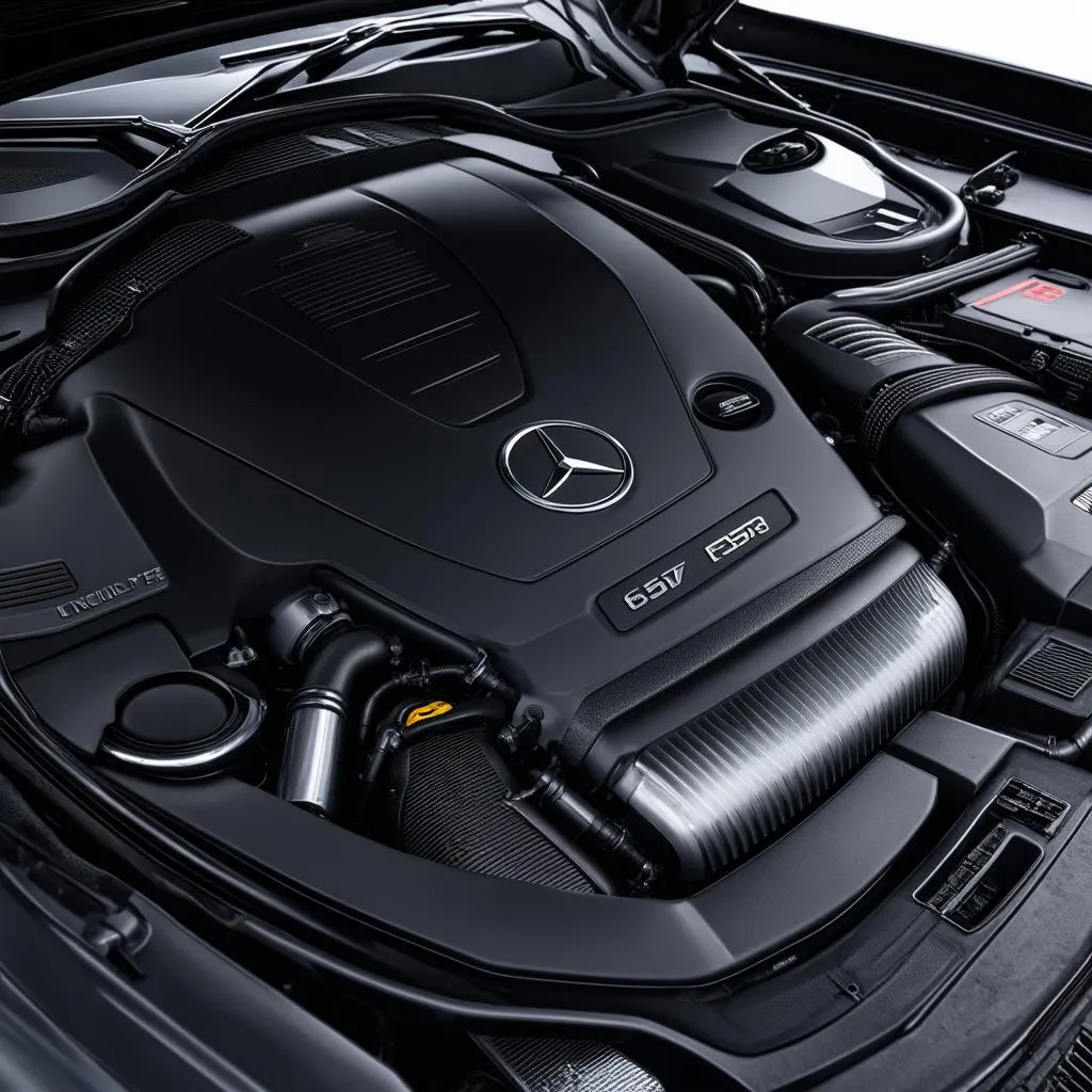 Mercedes C43 Engine