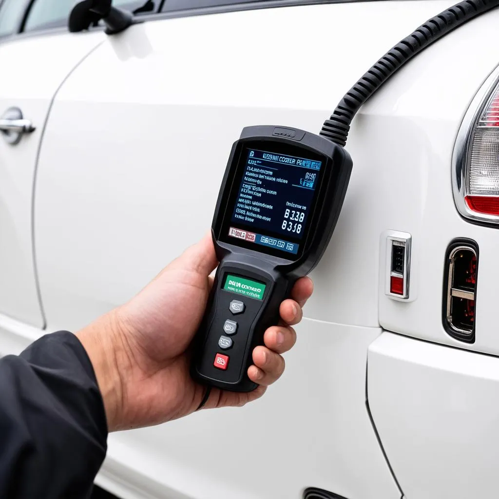 OBD Scanner in use R53