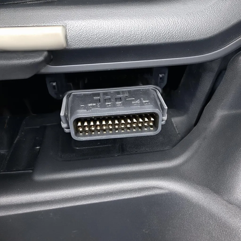 Nissan Terrano II OBD Connector Location