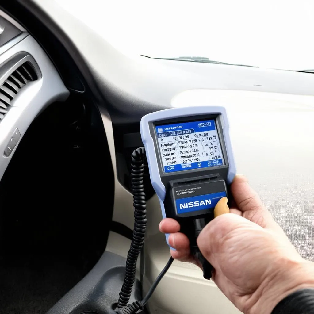 OBD Scanner in Use