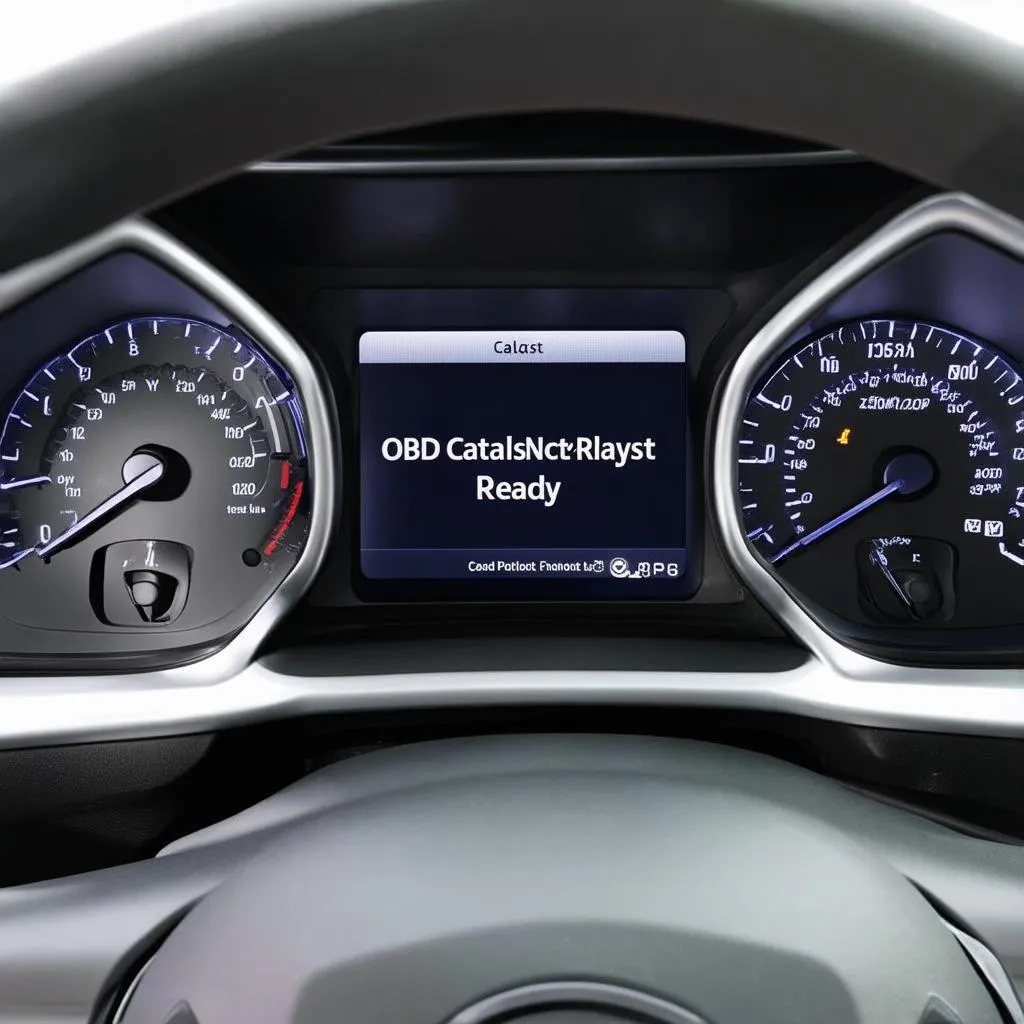 OBD Catalyst Not Ready Error Message