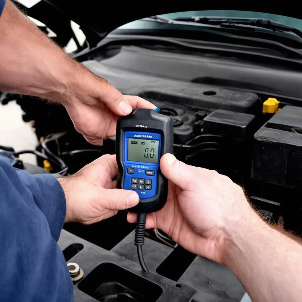 Using an OBD code reader