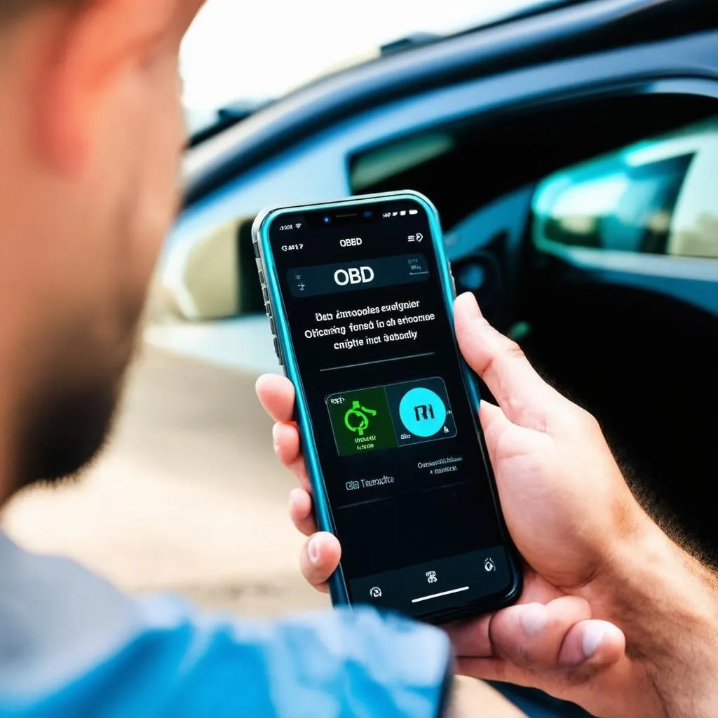 OBD Scanner App on Phone