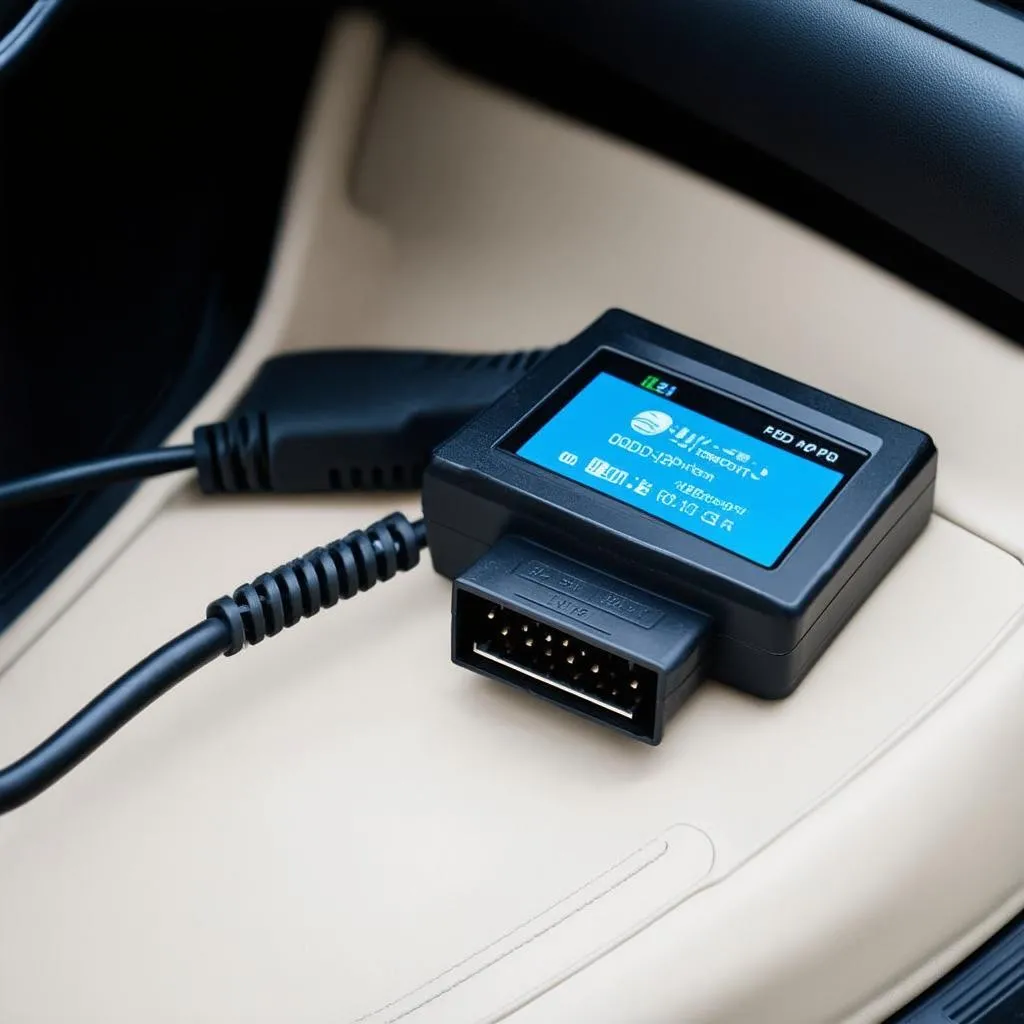 OBD Scanner Connected