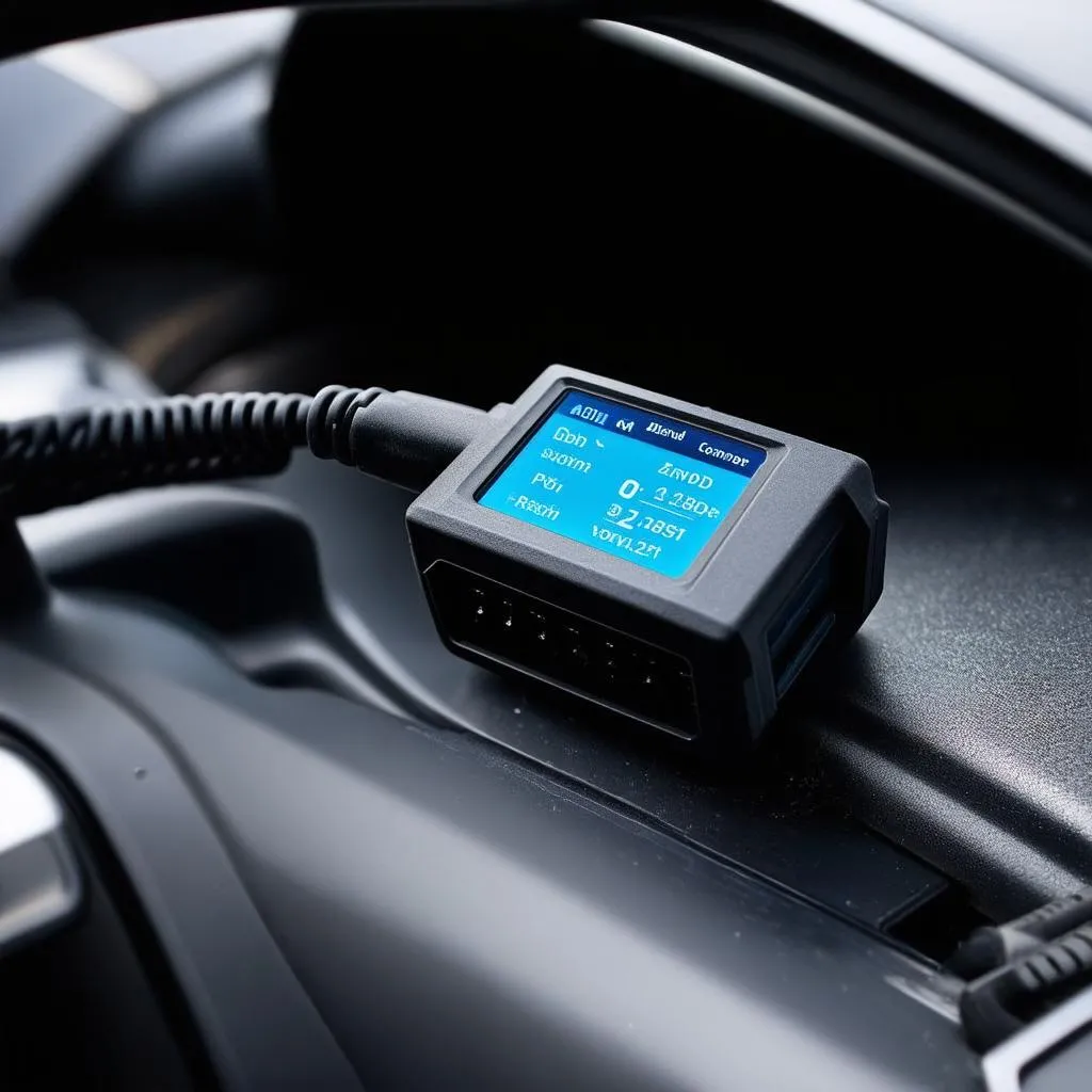 OBD Scanner in Use