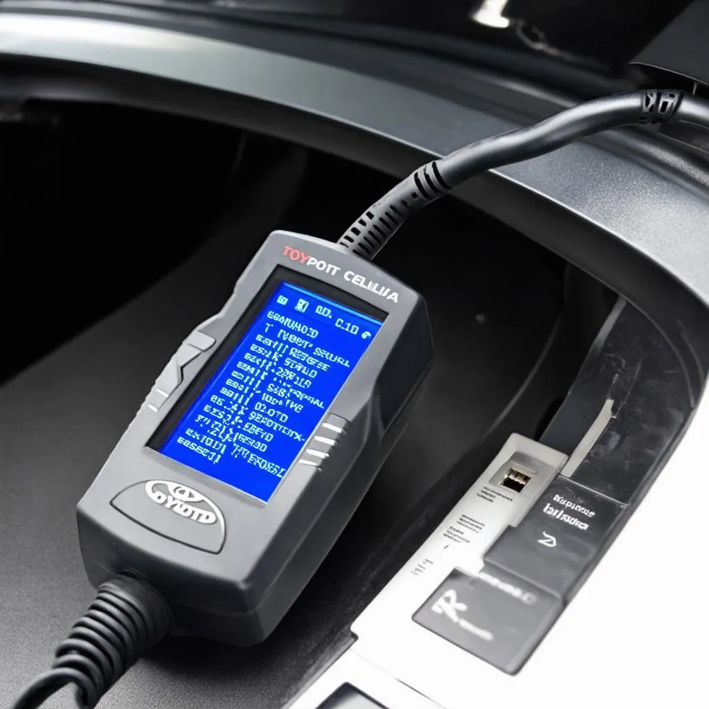 OBD Scanner in Use