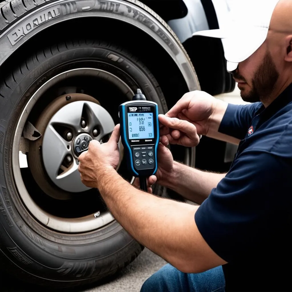 OBD Scanner Relearn TPMS