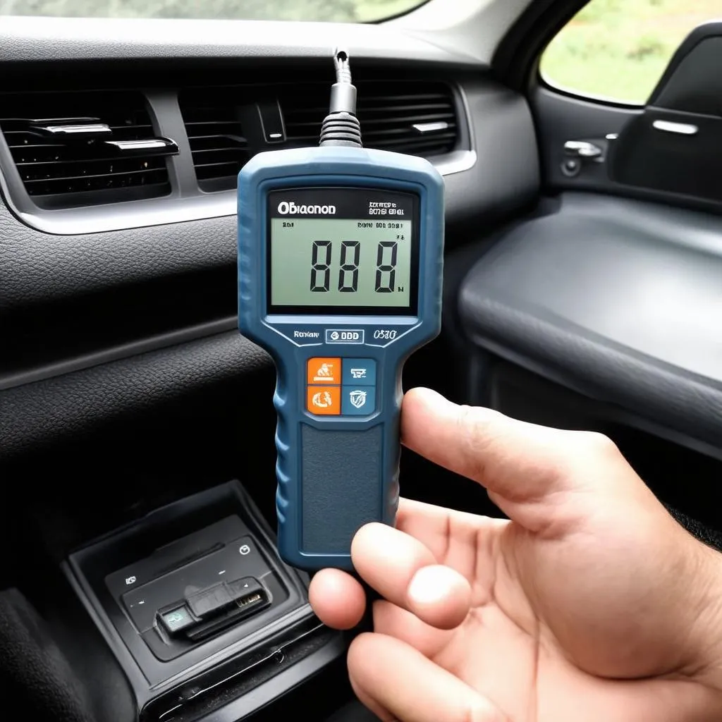 OBD scanner tool used for car diagnostics