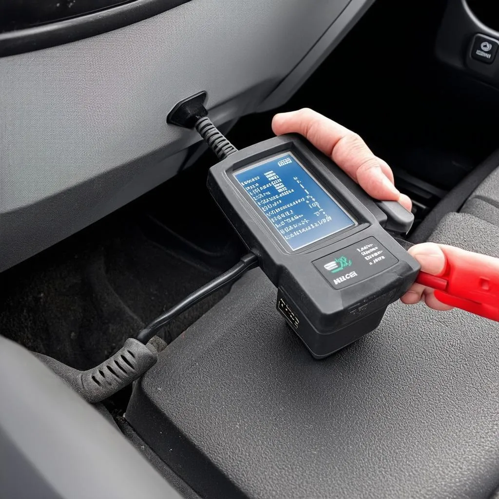 Using an OBD scanner