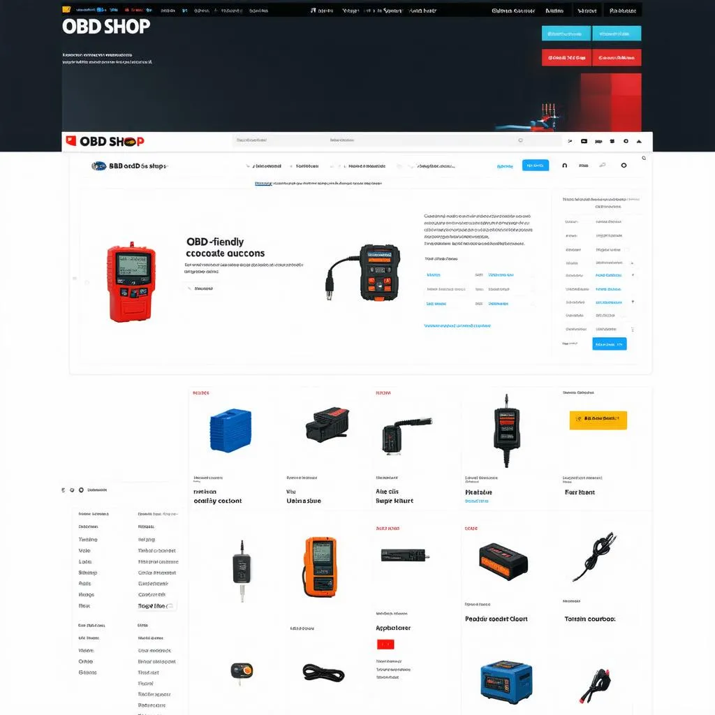 The OBD Shop Website