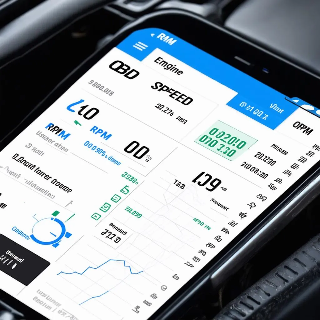 OBD software interface