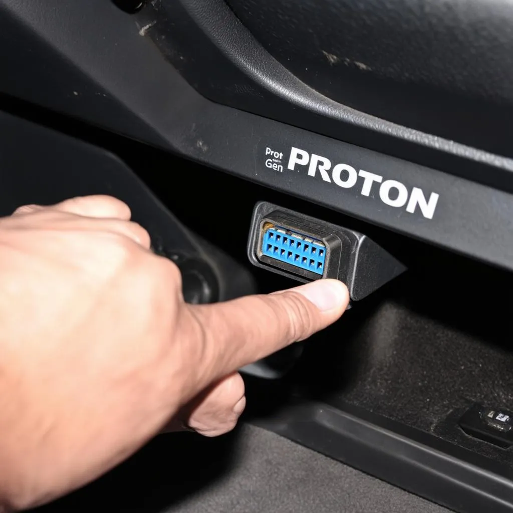 Proton Gen 2 OBD Port Location