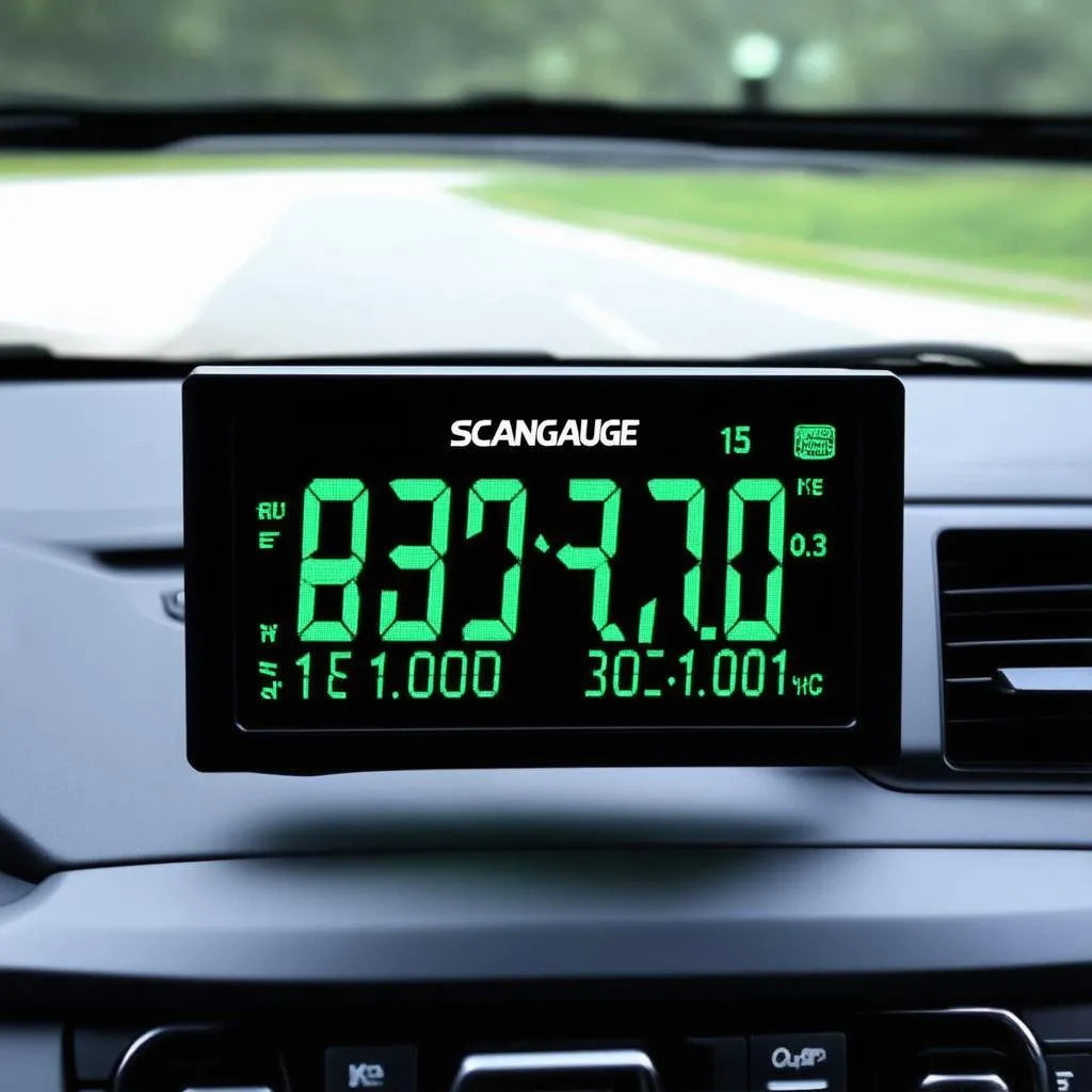 Scangauge OBD display