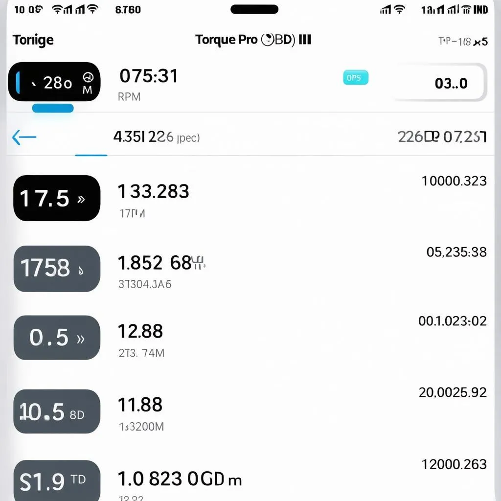 Torque Pro OBD II App