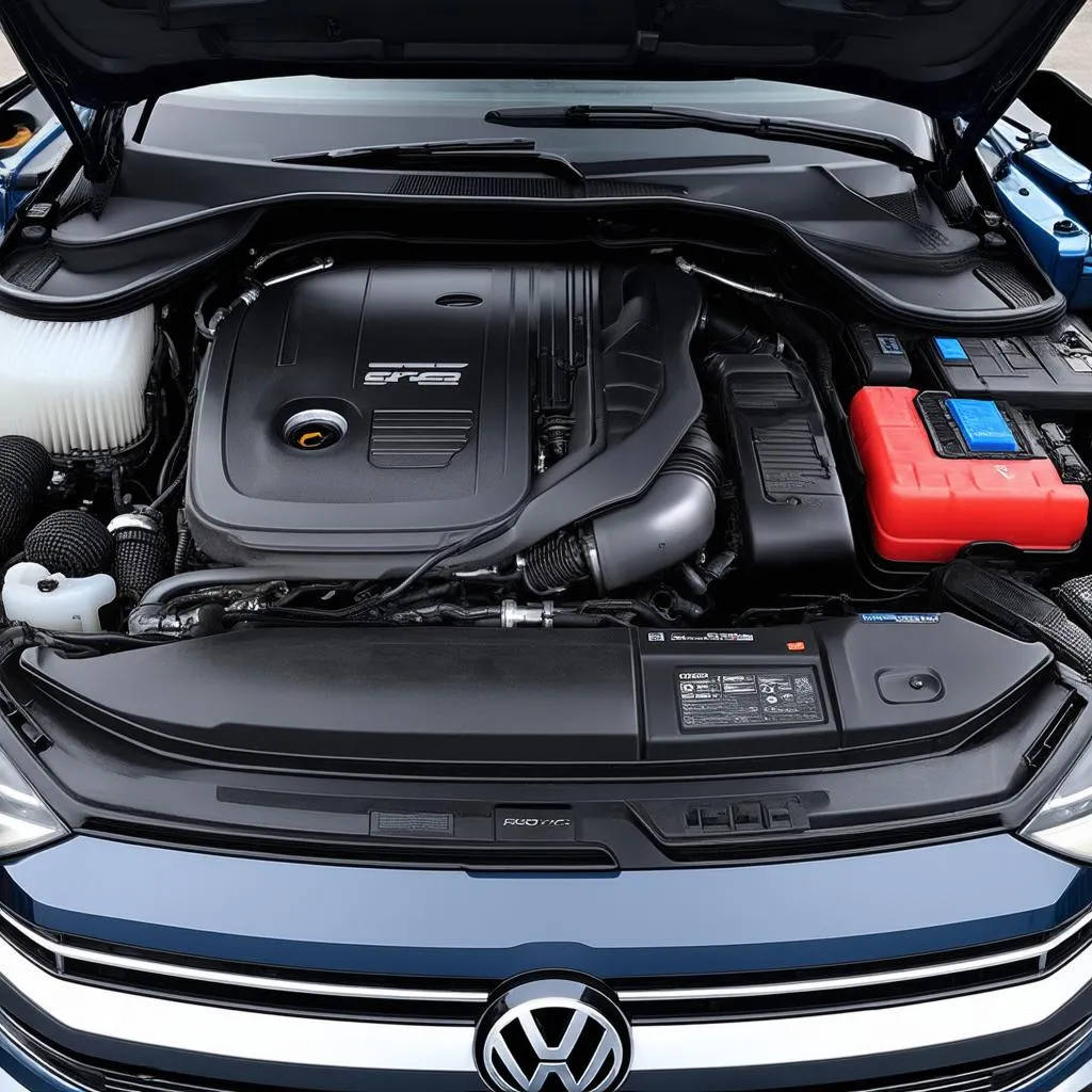 VW Passat Engine Bay