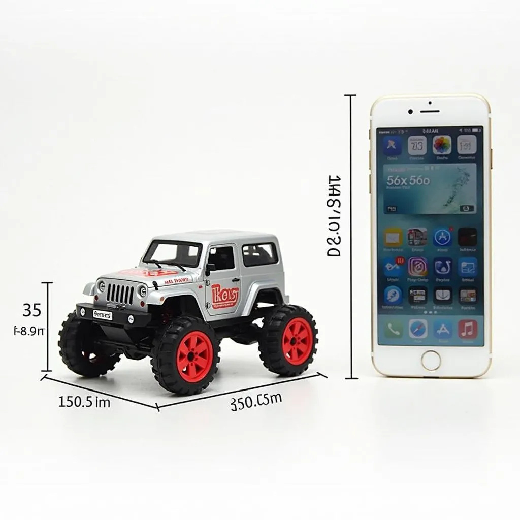 1/35 RC Car Size Comparison