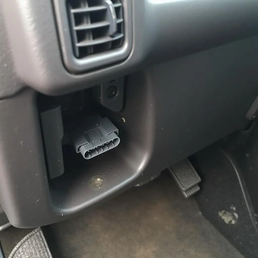 1993 Ford E250 OBD Connector Location