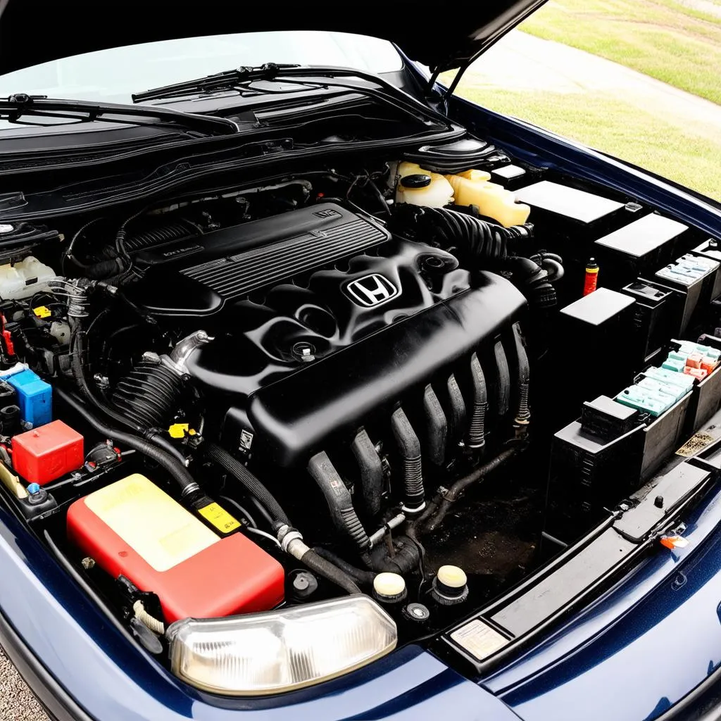 1995 Honda Accord Engine Bay