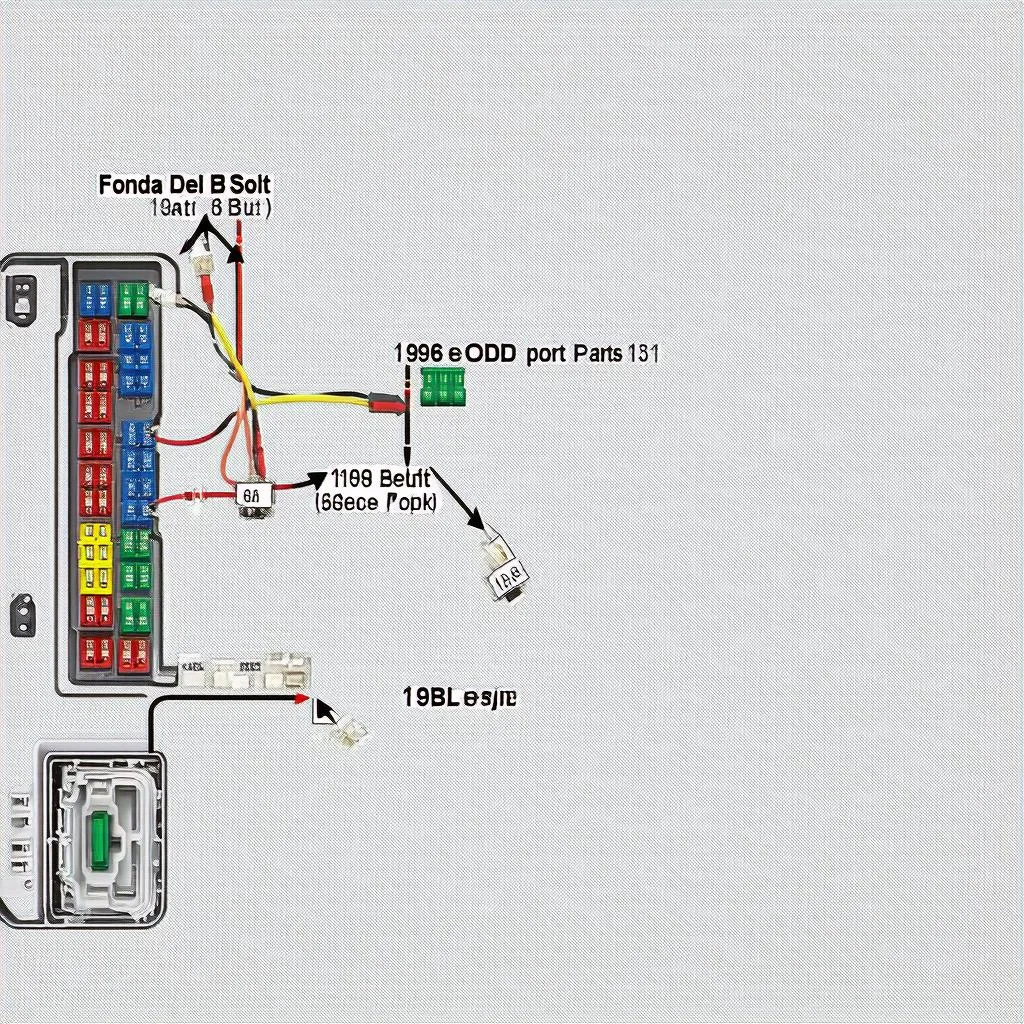 1996 Honda del Sol fuse box diagram