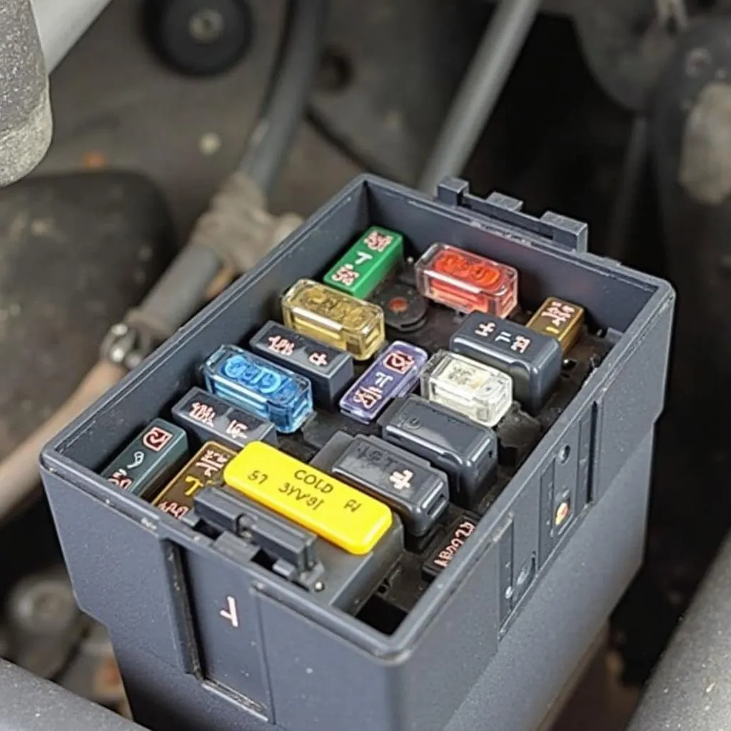 1999 Dodge Ram 1500 OBD Fuse Box Location