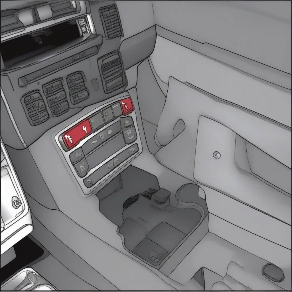 1999 F53 OBD2 port location under the driver's side dashboard