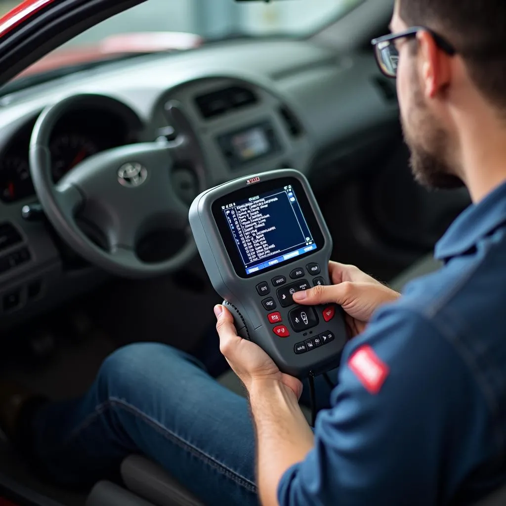 Using an OBD Scanner on a 1999 Toyota Solara