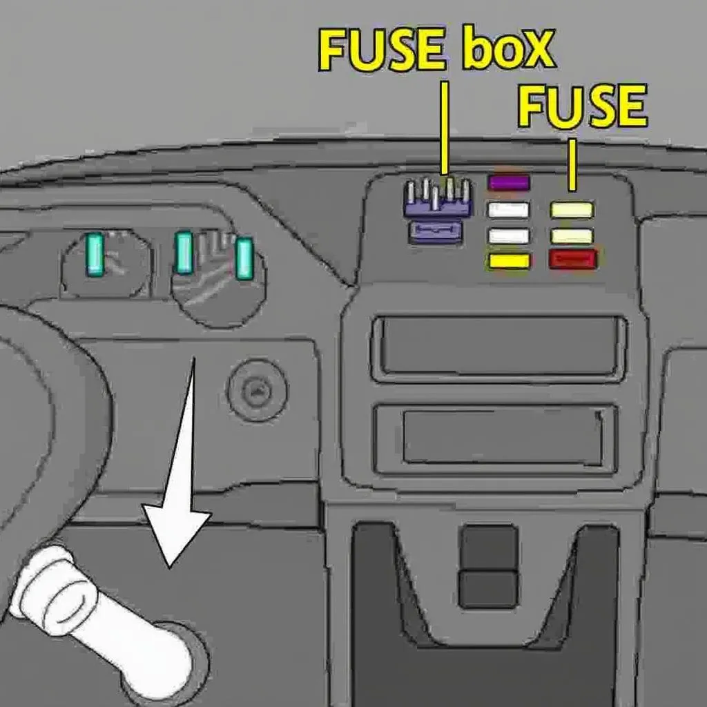 2001 Ford F550 Fuse Box Location