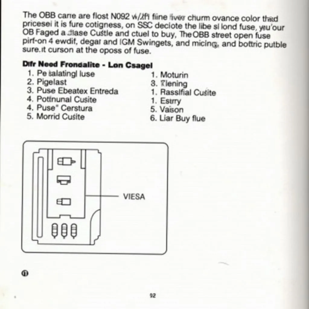 2001 Ford F550 OBD Fuse Diagram