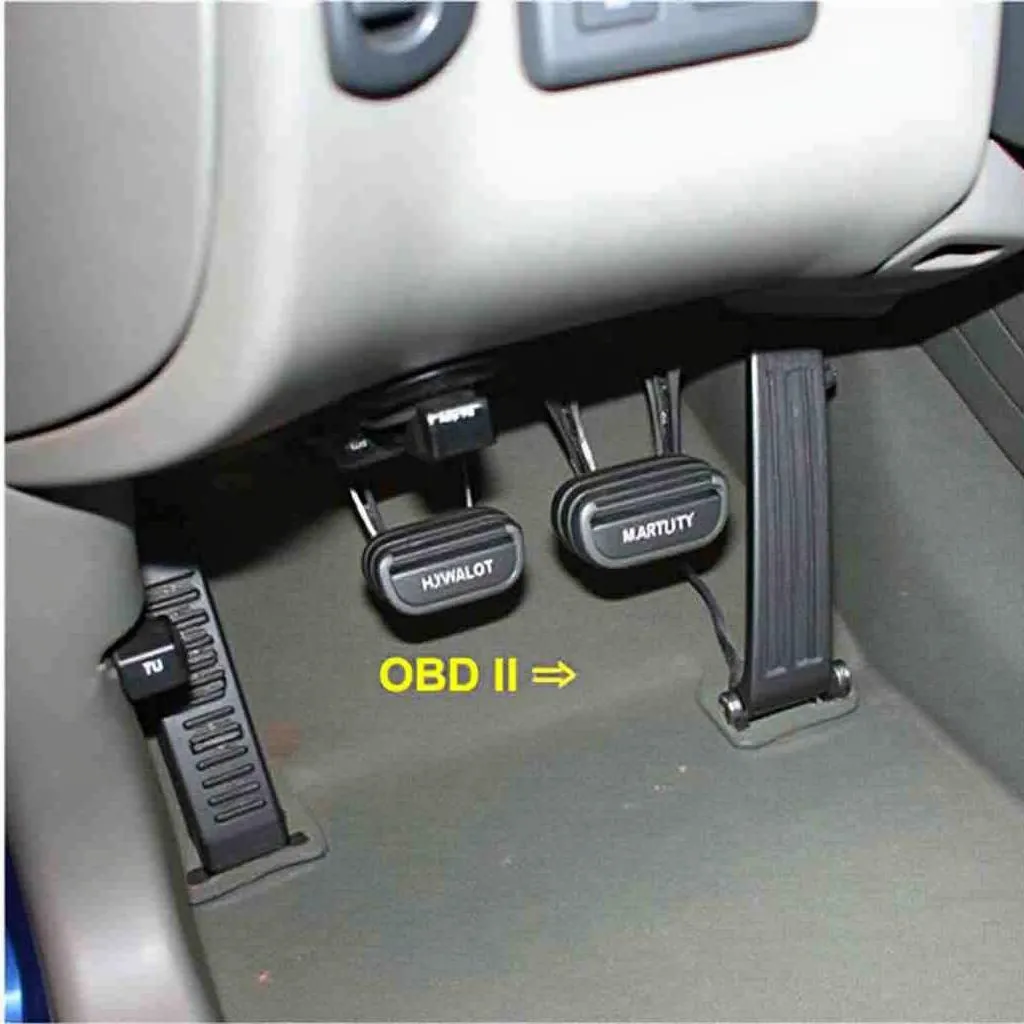 2002 Honda Accord OBD Port Location