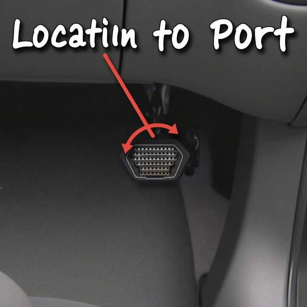 2002 Saturn L200 OBD Port Location