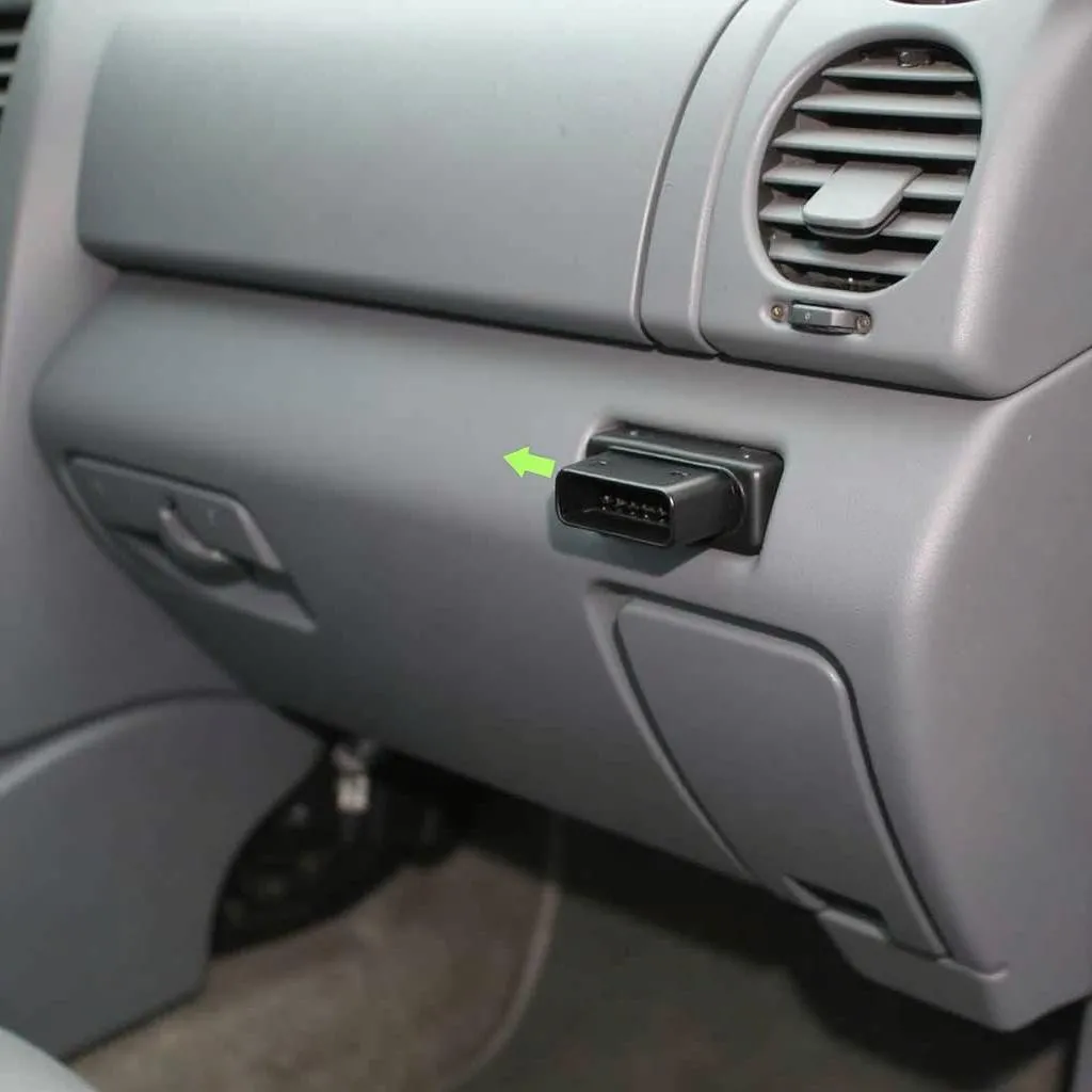 2003 Dodge Neon OBD II Port Location