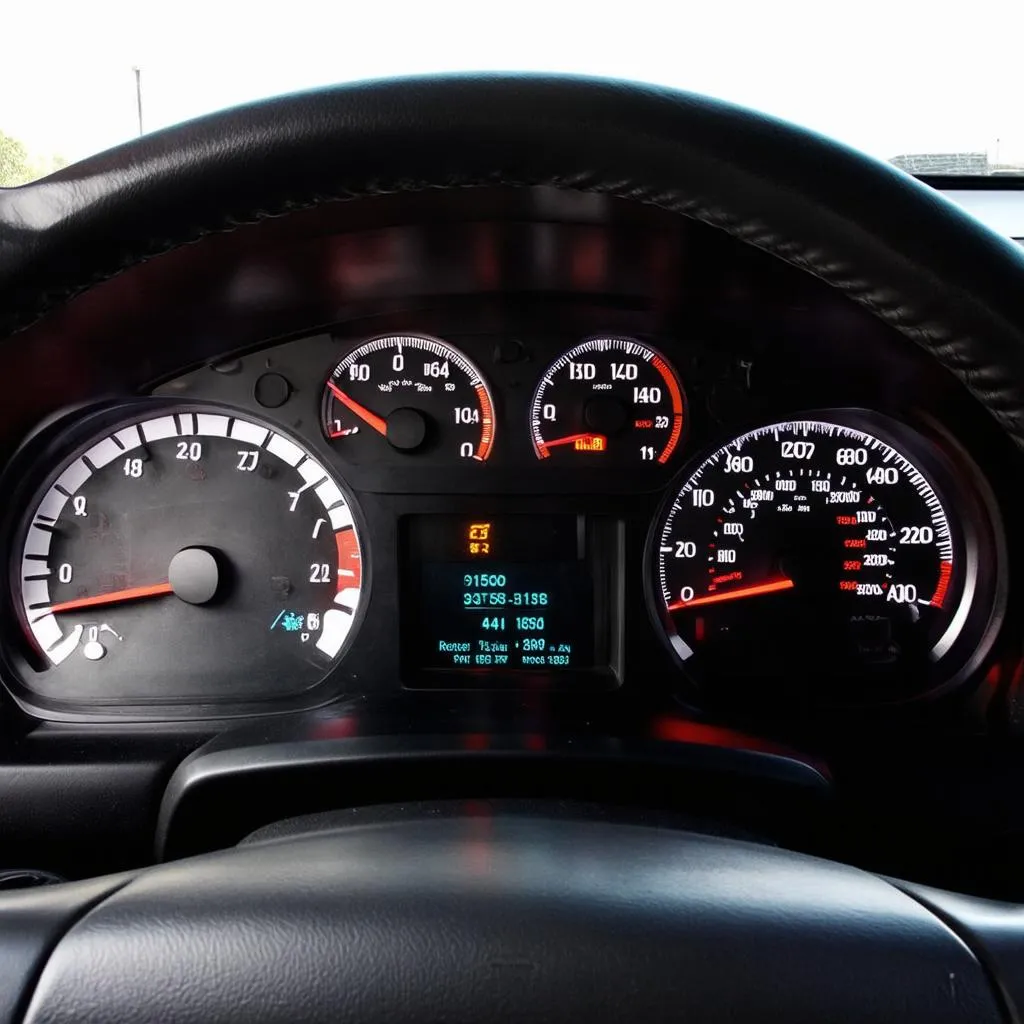 2004 Silverado Dashboard