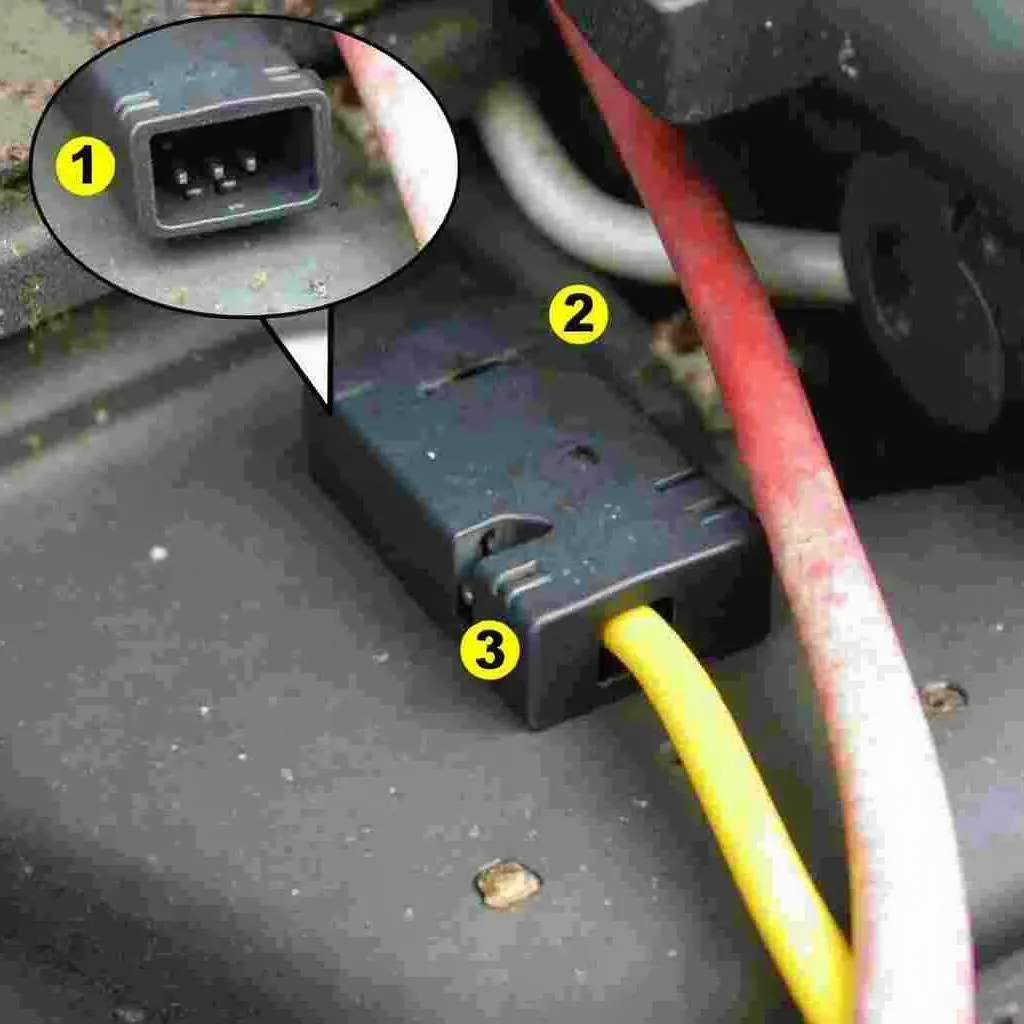 Inspecting OBD Port Wiring in 2005 Dodge Ram