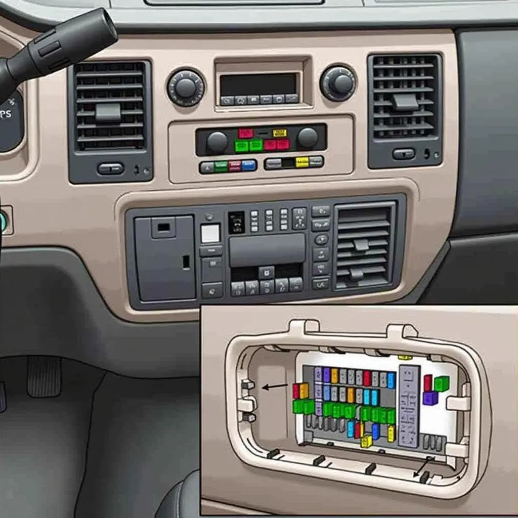 2005 Ford F250 Fuse Box Diagram