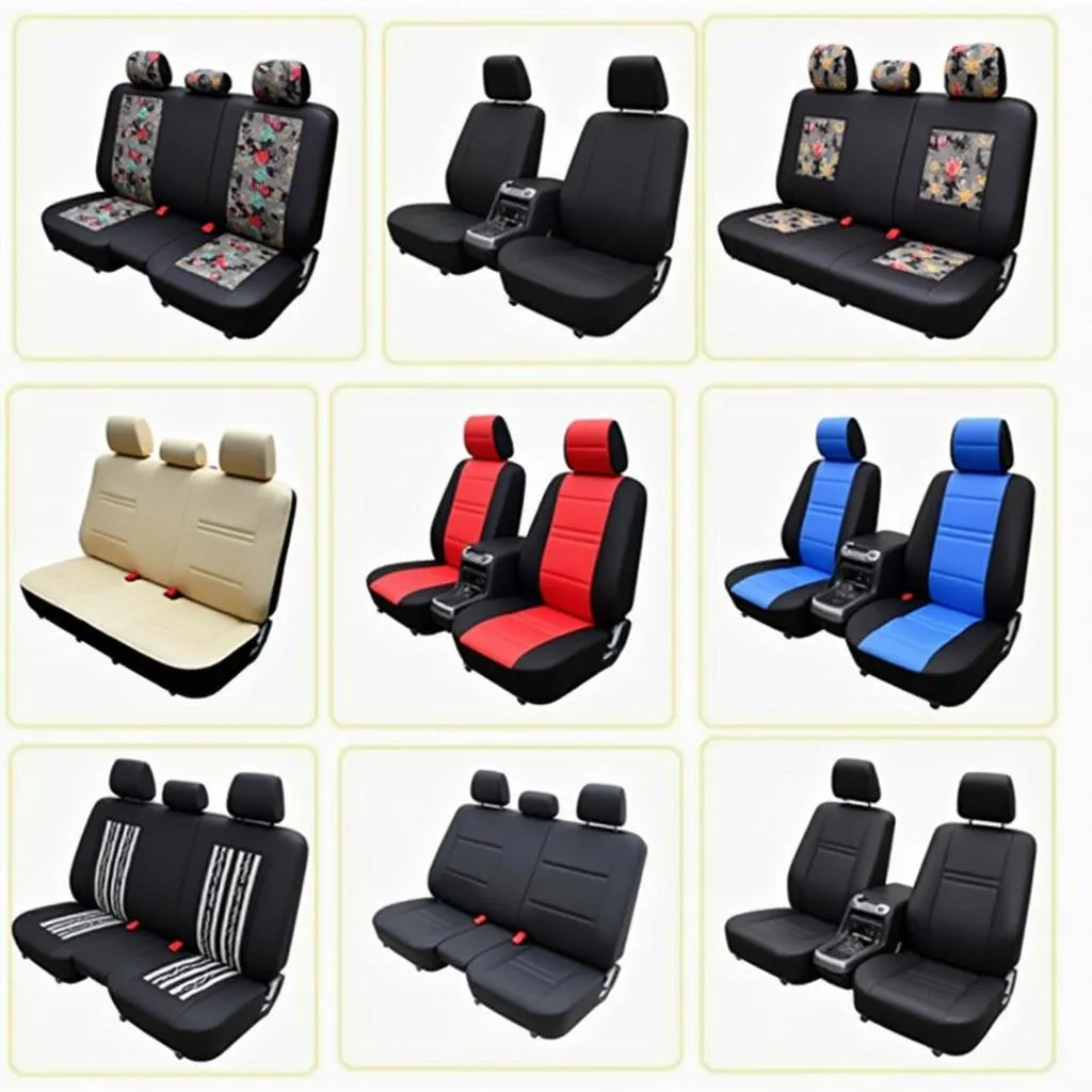 Variety of Car Seat Covers