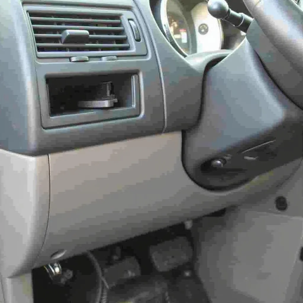 OBD-II port location in a 2006 Dodge Sprinter